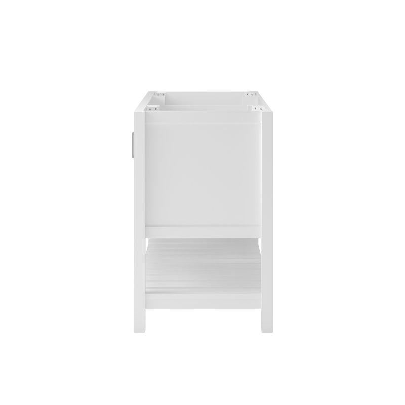Lawson 48" White Freestanding Vanity Cabinet with Storage