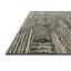 Tapis bleu à motif géométrique-1822473368