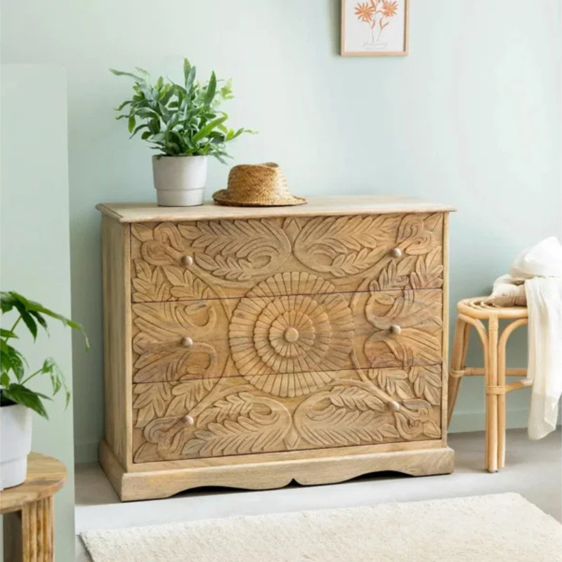 Commode 3 tiroirs Jade