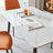 Rectangular Modern Dining Table with Ceramic Top & Metal Base-118318771