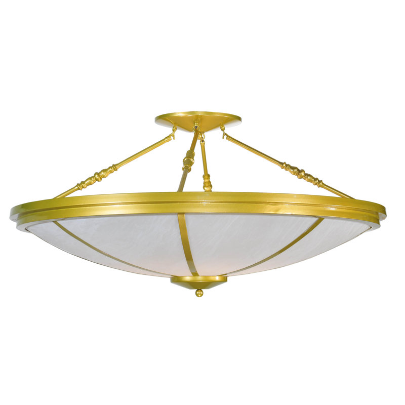 Commerce 8 - Light Semi Flush Mount