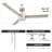 Brend 52'' Ceiling Fan with LED Lights-762079142