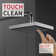 Universal Showering Components Square Single-Spray Rain Shower Head, Rainfall Shower Head 1.8 GPM