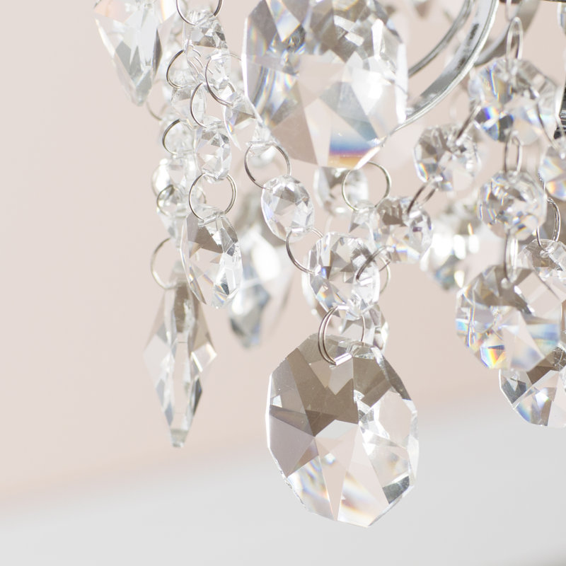 Darek 1 - Light Chrome Unique/Statement Pendant