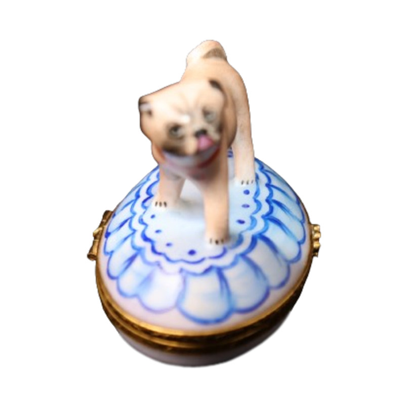 Dogs Handmade Ceramic Decorative Box