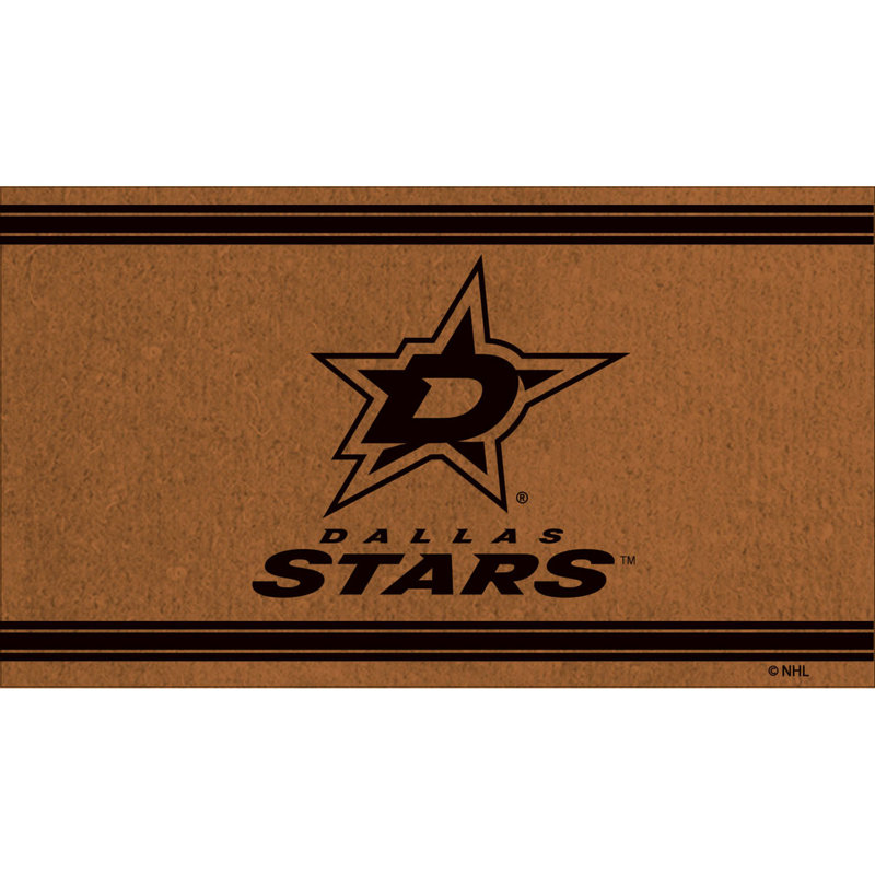 28in. x 16in. NHL Team Logo Doormat , Dallas Stars