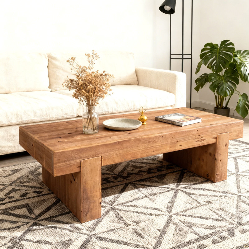 Table basse, Naturel antique