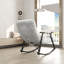Chaise berçante pliante, chaise berçante rembourrée-54694572
