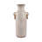 Decorative Vase with Pottery Body and Woven Jute Accents - Handcrafted Clay Design with Rustic Wrapped Handles for a Stylish, Versatile, and Modern Display Piece-26174310-26174308-26174305