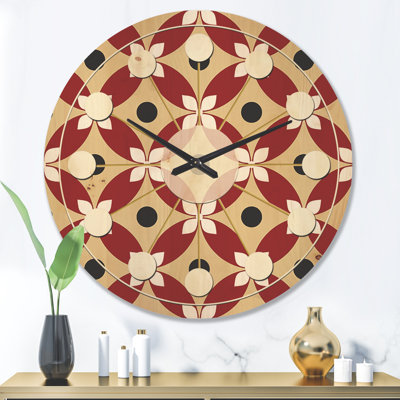 Solid Wood Wall Clock