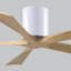 60" Irene 5-Blade Hugger Ceiling Fan with Wall Remote-1087667353-1087667333-1087667378