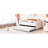 Twin Size Upholstered Daybed With Ergonomic Design Backrest And Trundle, Beige