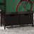 Climax Upholstered Bench with Cabinet