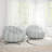 Kayi 48.43" Upholstered Pumpkin-shaped Club Accent Compression Chair(set Of 2), No Assembly Required-112510841