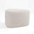 Caras Upholstered Light Sand Triangular Compression Ottoman No Assembly Required (Set of 2)-109286826