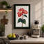 Single Rose in Bloom Botanical - Wrapped Canvas-1747973794-1747973845
