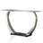48'' Glass Top Console Table