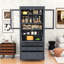Armoire de rangement pour garde-manger avec tiroirs, tablettes, ports USB et portes-609746279