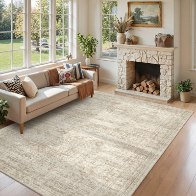 Tapis persan lavable délavé