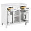 Meuble-lavabo simple 36 po avec plateau en résine-95897659