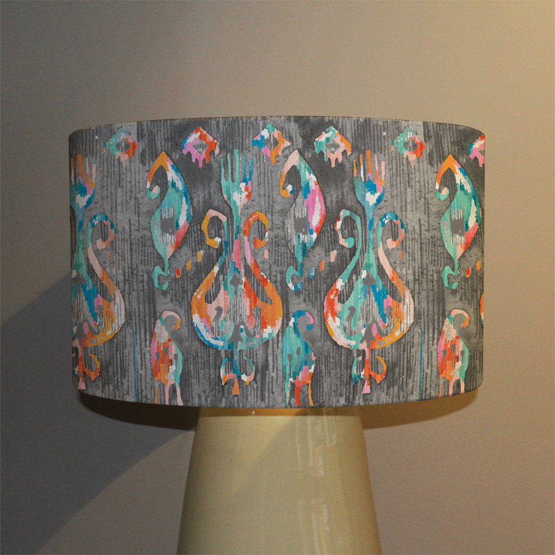 Drum Cotton Lamp Shade ( Uno ), 25cm H x 40cm W x 40cm D