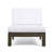 OANA -5-PIECE V SHAPE SOFA SET, WHITE