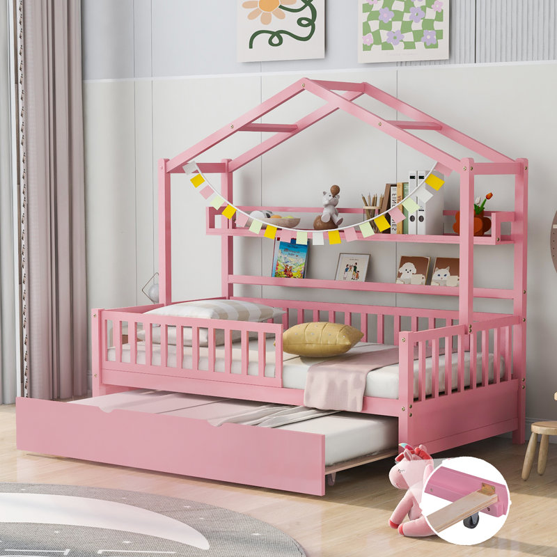 Ballone Daybed, Pink, Twin