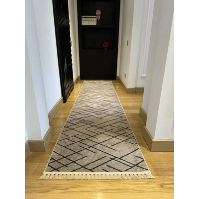 Prescod Striped Indoor / Outdoor Rug