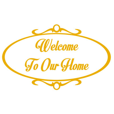 Text & Numbers Non-Wall Damaging Wall Decal