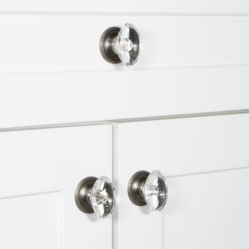 Provence Cabinet Knob, Antique Pewter