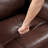 1Pc Recliner Chair With Swivel Motion Luxurious Comfort Leather Upholstered Solid Wood Living Room Furniture-1272431630
