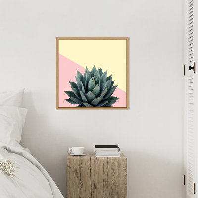 Agave 04 by Bellefonte Framed Canvas Wall Art Print