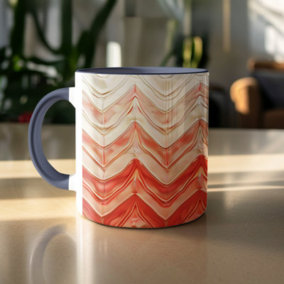 Chevron 11oz Accent Coffee Mug