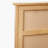White Oak Rubber Wood Waterloo Bed With Rattan Headboard, Two Storage Drawers, Reinforced Support Slats, And Stability Feet-305591730-305591728
