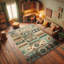 Machine Printed 177cm X 122cm Area Rug