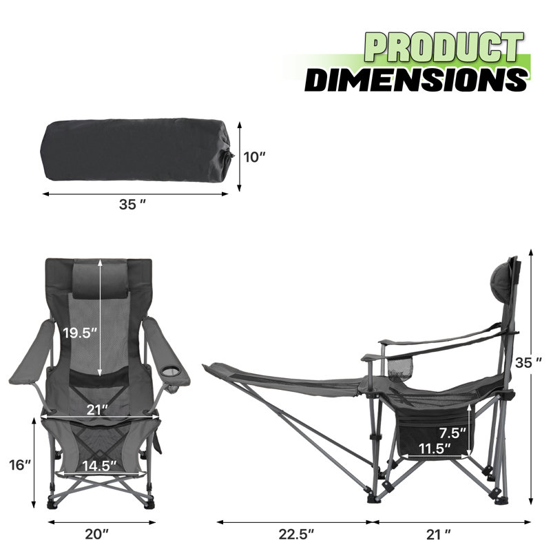 Fauteuil inclinable Priyanshi, Noir