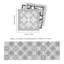 Jett Ginnie Floral Light Grey Victorian Wall Tile Sticker Set - 15 X 15 Cm