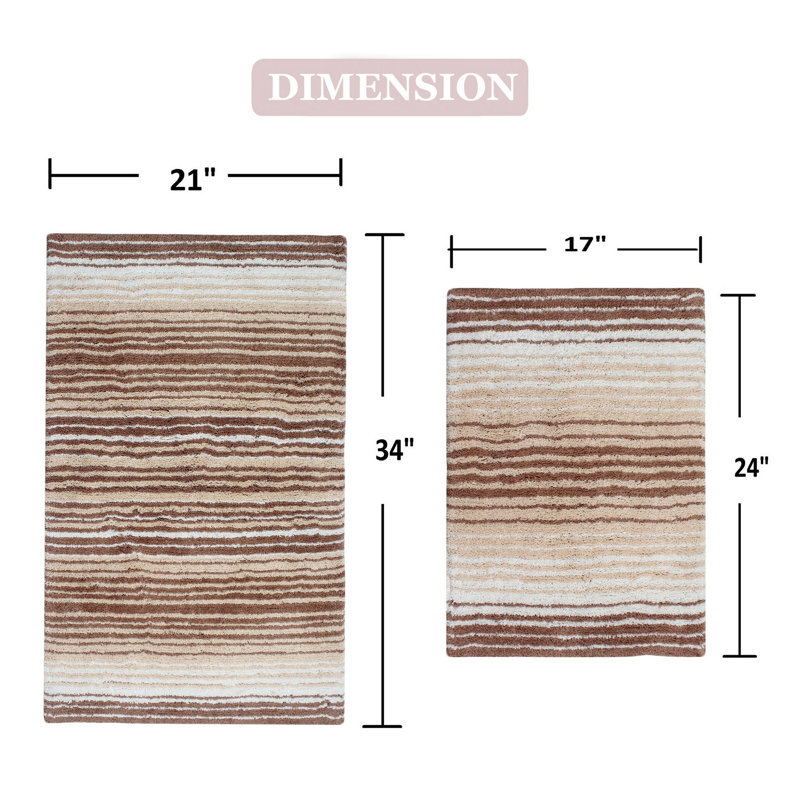 Griffing Bath Rug, Beige