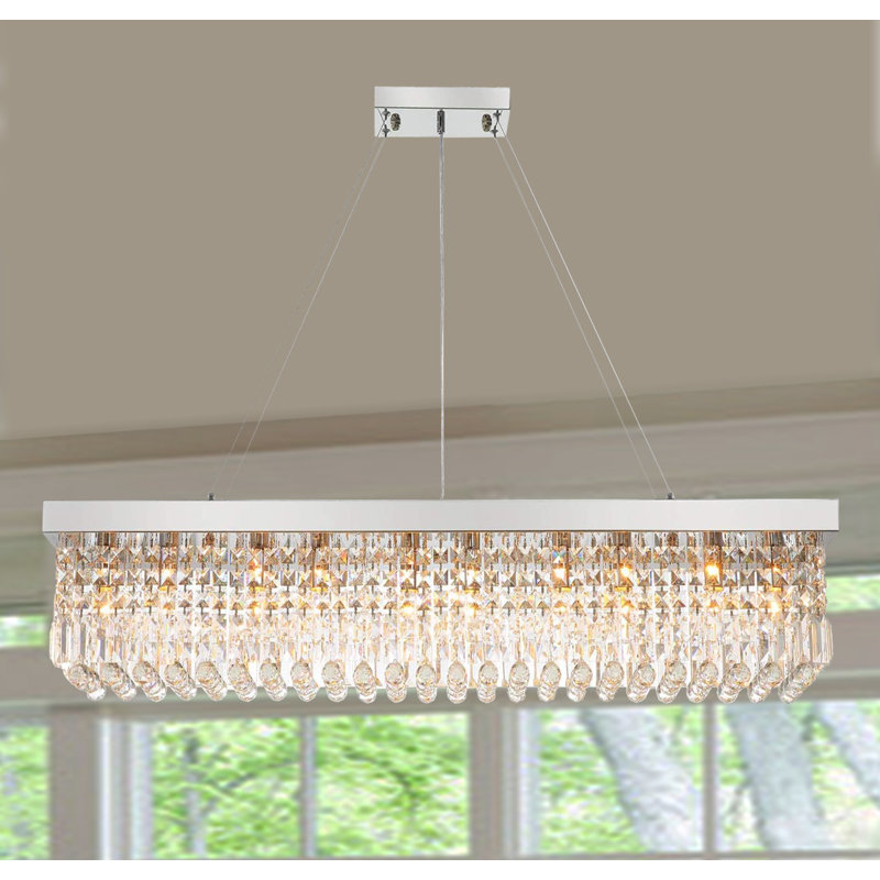 Emilynn 5 - Light Dimmable Square / Rectangle Chandelier