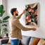 Fragmented Botanicals Mid-Century - Wrapped Canvas-866632281-866632282