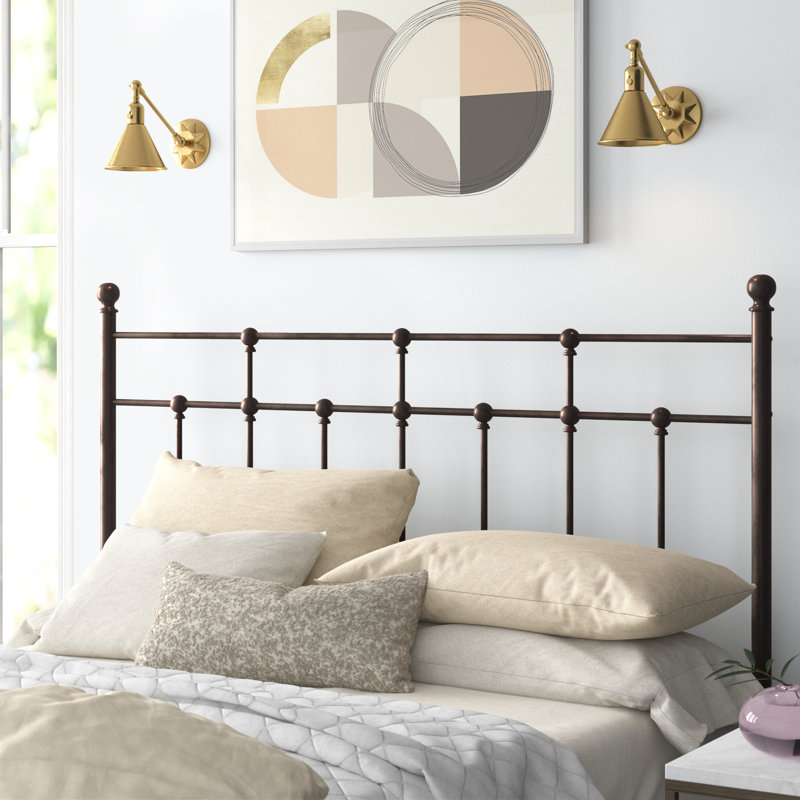 Eccleshall Metal Headboard, King, Bronze