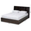 Grand lit plateforme avec rangement Woodinville