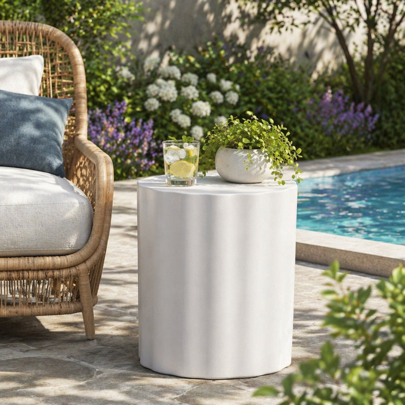 Table d'appoint d'extérieur LightWeight