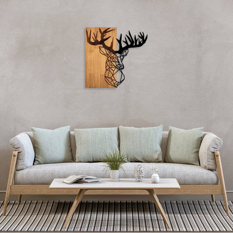 Décoration murale en bois