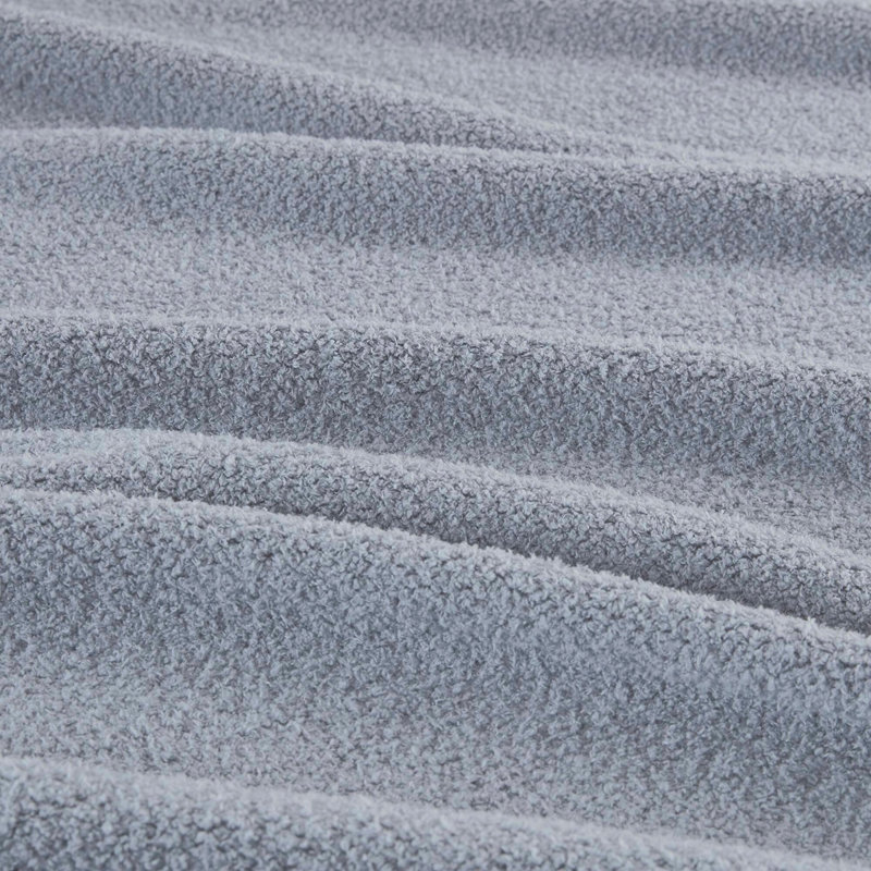 1 couverture pour lit simple gris PCS, Gris, Lit simple