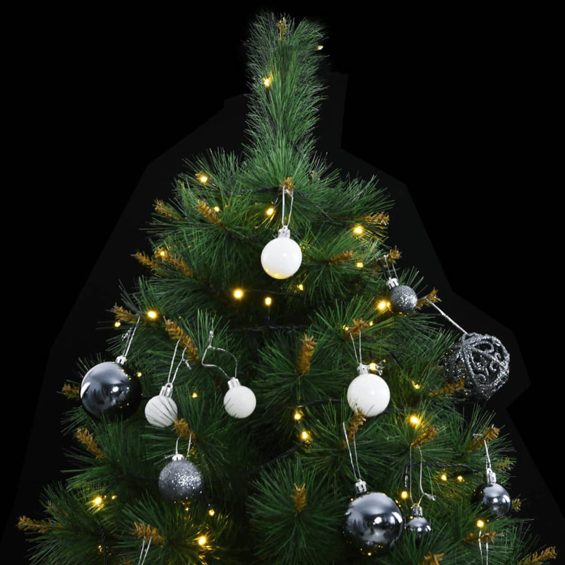 Arbre de Noël artificiel éclairé - support inclus, H 6,9 pi