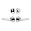 Circolo Lusso Entry Lever Set with Single Cylinder Deadbolt-1322711970-1267952546-1322711969