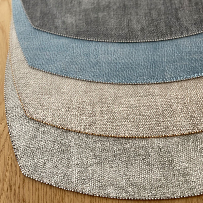 Allure Placemat with Beaded Edge, Birch