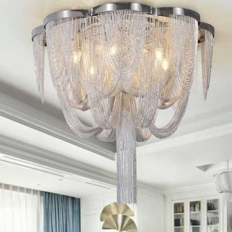 Lustre à pampille Flora, H 20 po x l 20 po x P 20 po