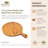 Rainforest Bowls Teak Wood Pizza Peel